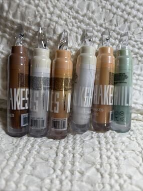 Assortment Of She Milkshakes Gloss Coffee, Litchi, Cantaloupe and Mint